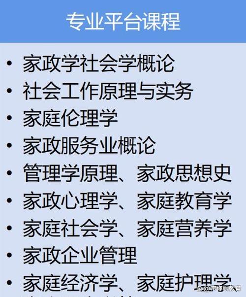 家政学是什么？学成之后能从事哪些工作？