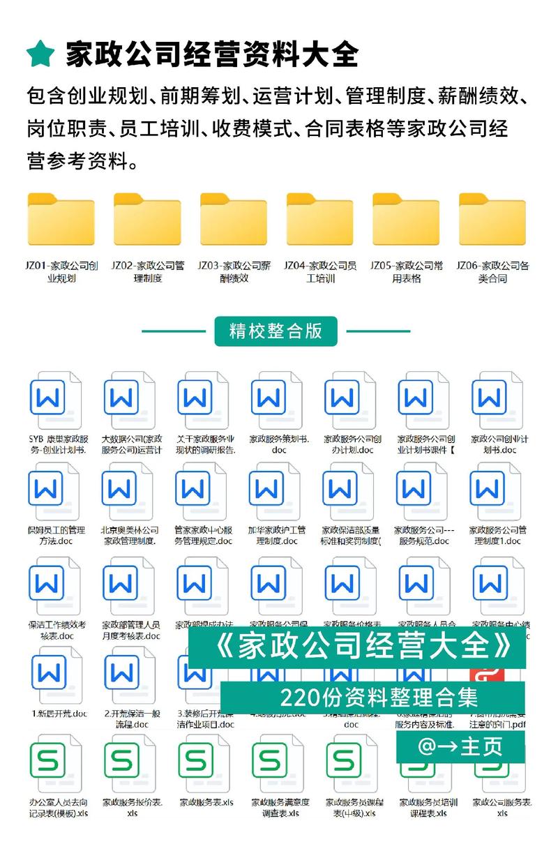如何开办一家小型家政公司?需要哪些步骤?