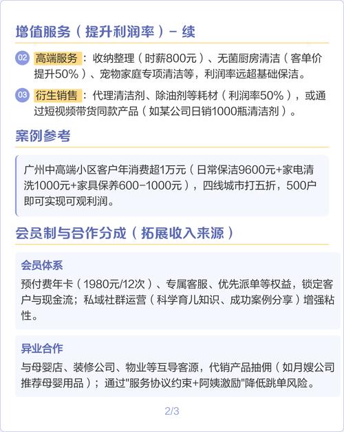 家政服务加盟店如何快速回本并盈利?